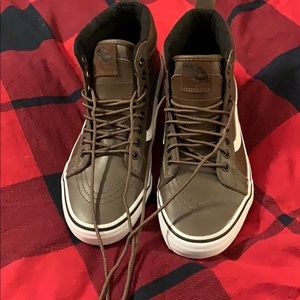 Vans high top sneaker